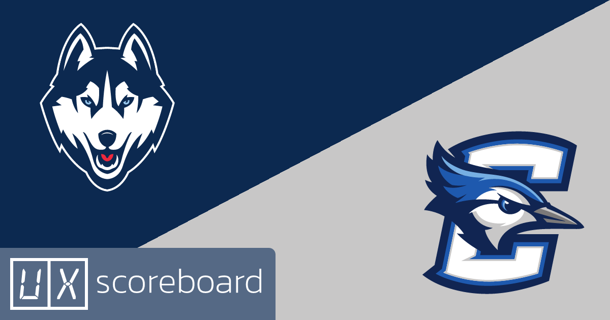 UConn Huskies vs Creighton Bluejays game highlights