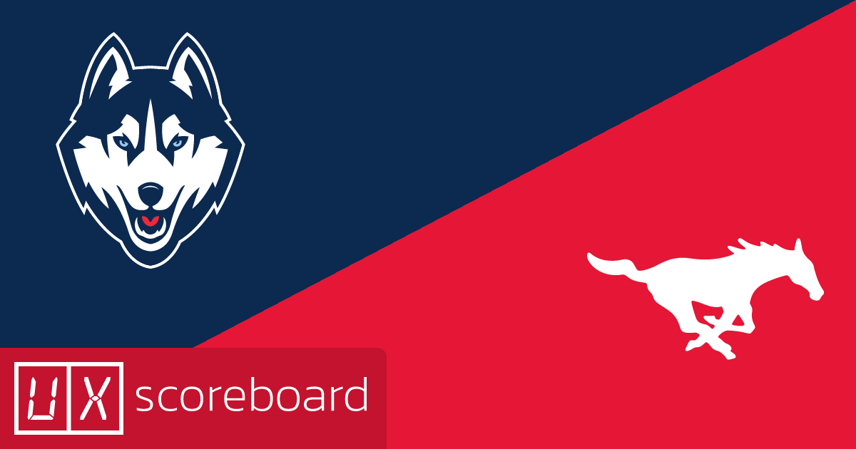 UConn Huskies vs SMU Mustangs game highlights