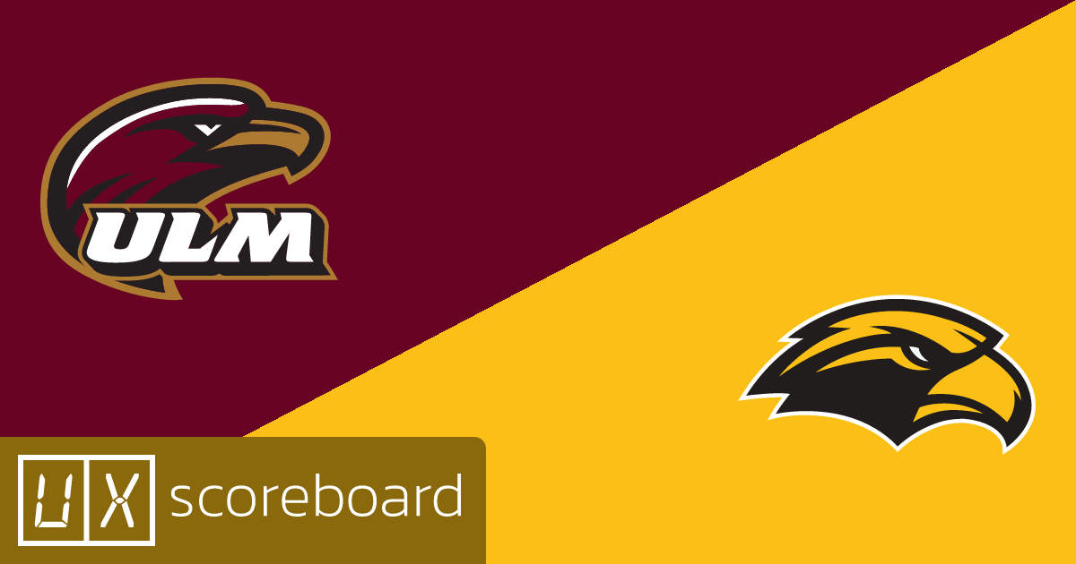 UL Monroe Warhawks vs Southern Miss Golden Eagles game highlights