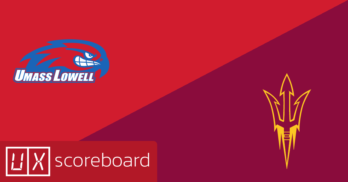 UMass Lowell River Hawks vs Arizona State Sun Devils game highlights