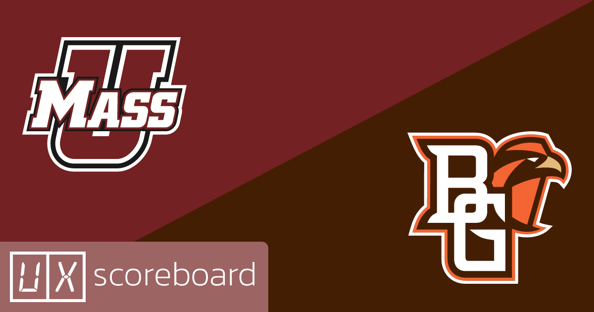 UMass Minutemen vs Bowling Green Falcons game highlights
