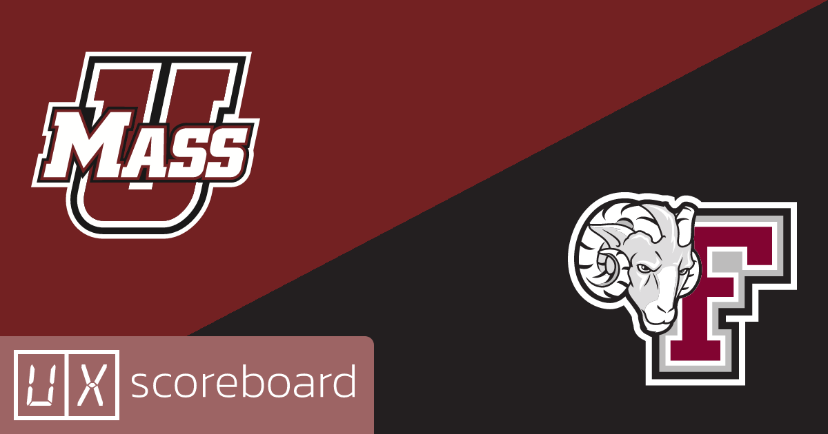 UMass Minutemen vs Fordham Rams game highlights