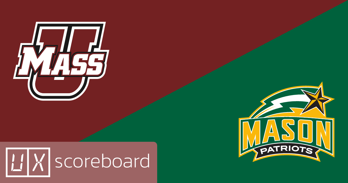 UMass Minutemen vs George Mason Patriots game highlights