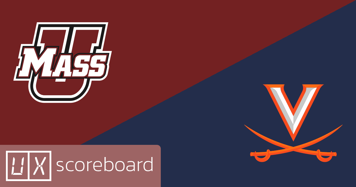 UMass Minutemen vs Virginia Cavaliers game highlights