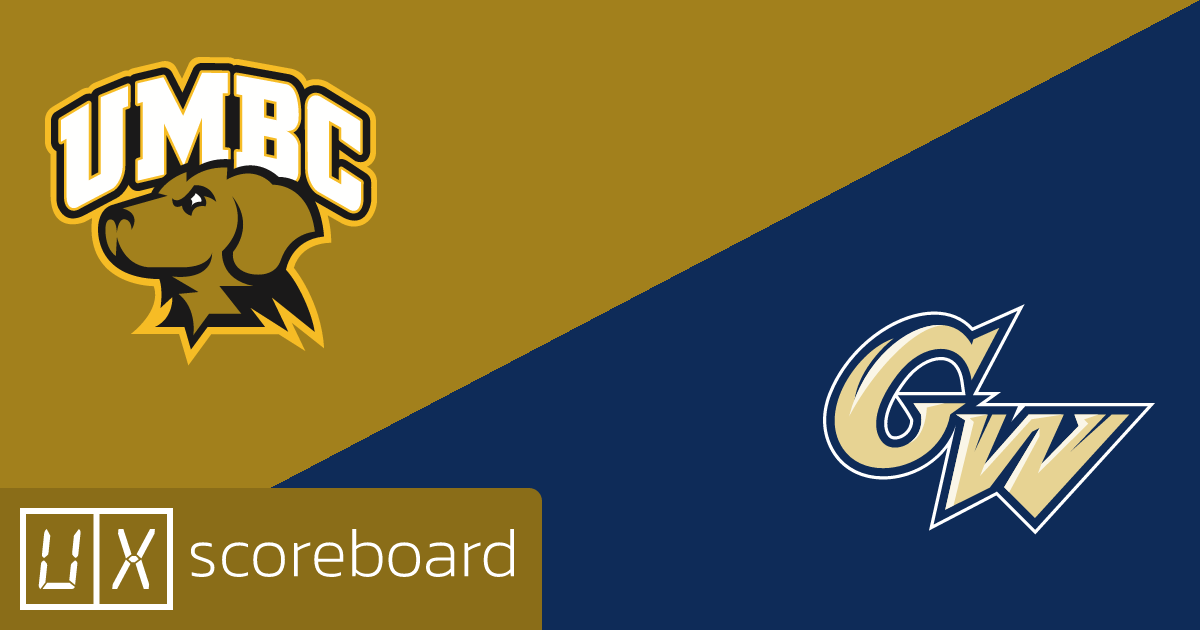 UMBC Retrievers vs George Washington Revolutionaries game highlights