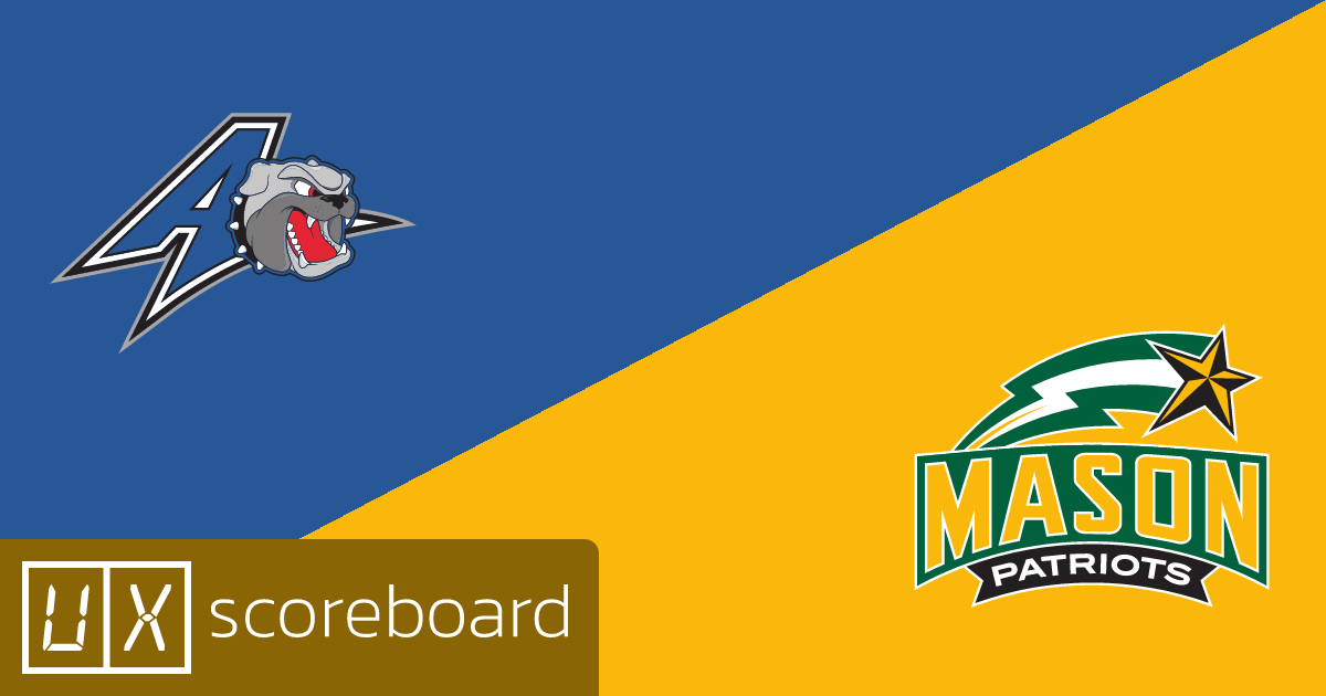UNC Asheville Bulldogs vs George Mason Patriots game highlights