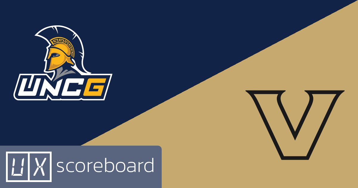 UNC Greensboro Spartans vs Vanderbilt Commodores game highlights