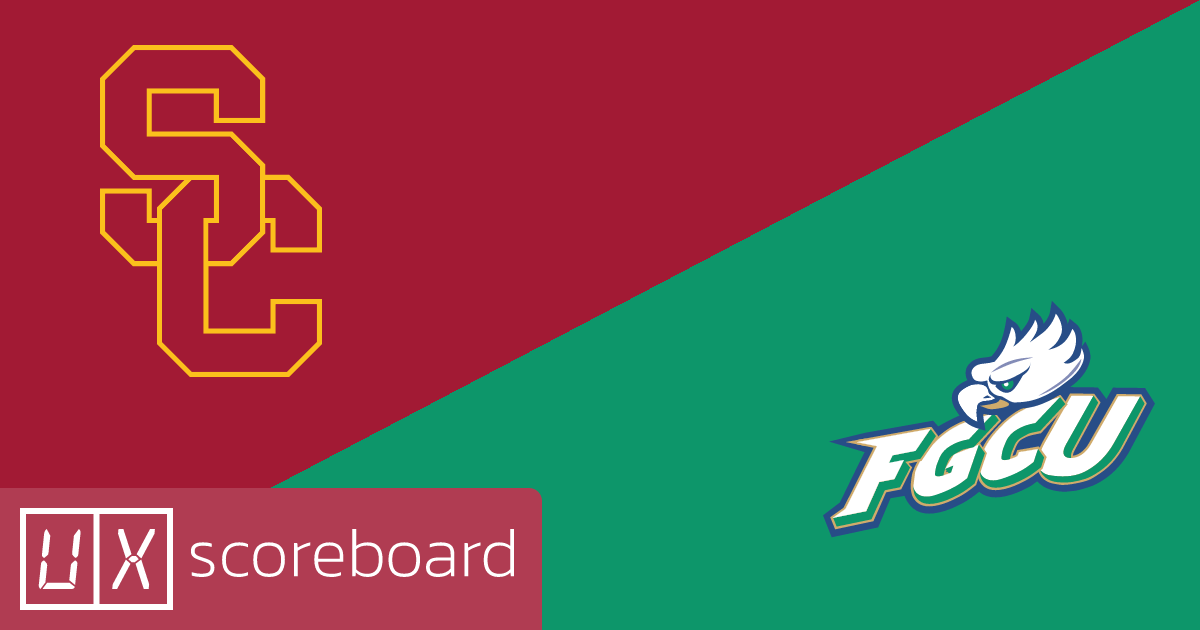 USC Trojans vs Florida Gulf Coast Eagles game highlights