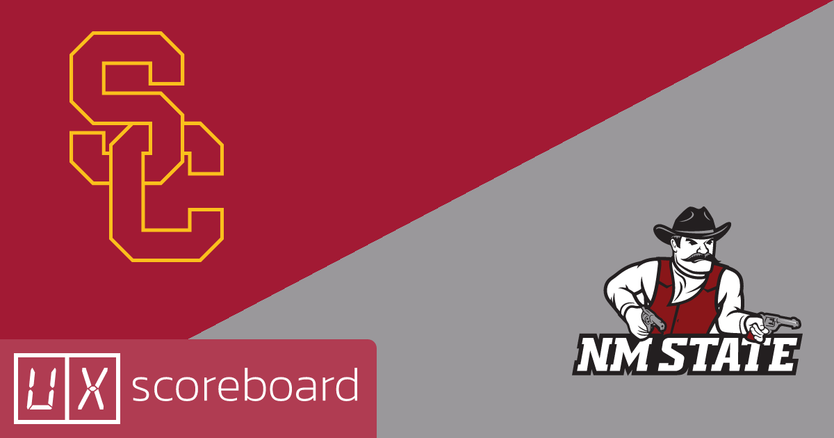 USC Trojans vs New Mexico State Aggies game highlights