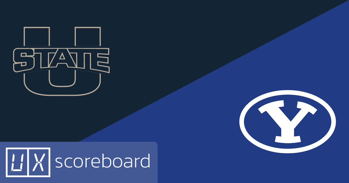 Utah State Aggies vs BYU Cougars game highlights