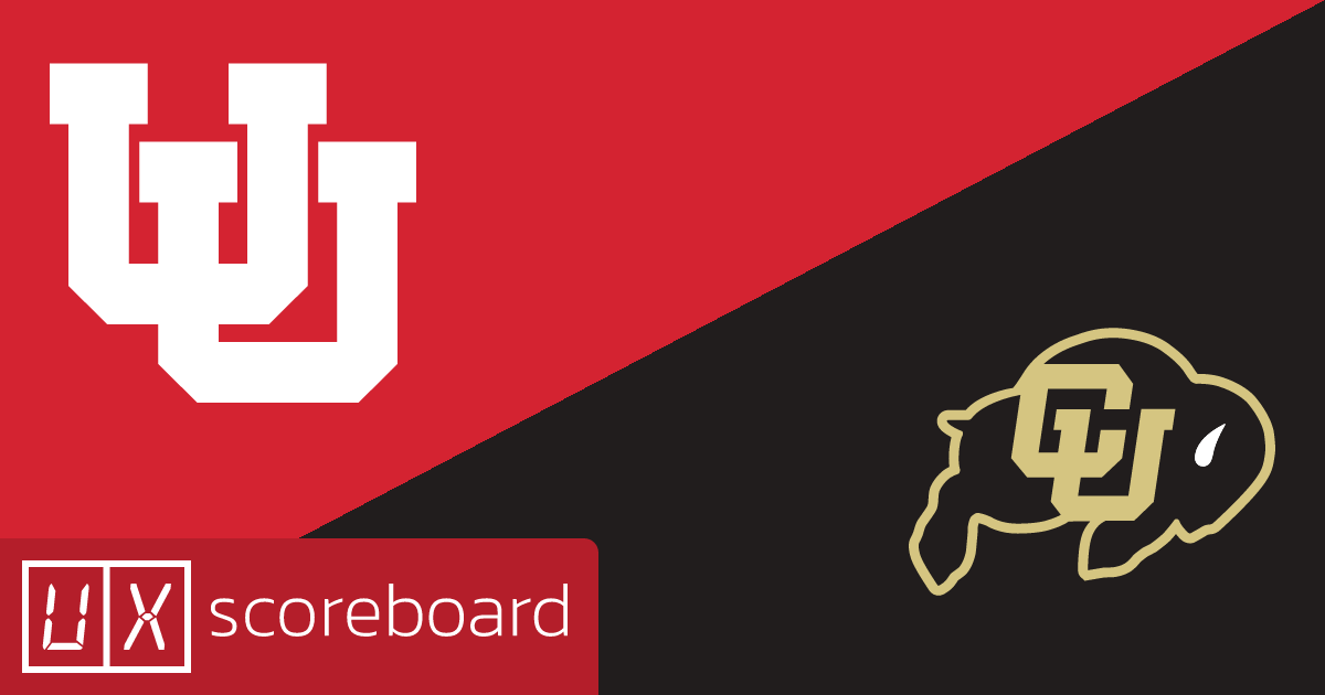 Utah Utes vs Colorado Buffaloes game highlights