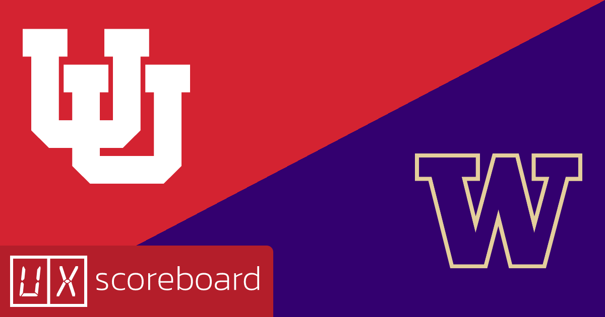Utah Utes vs Washington Huskies game highlights