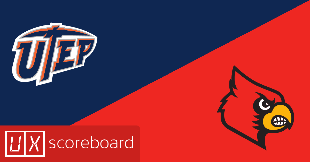 UTEP Miners vs Louisville Cardinals game highlights