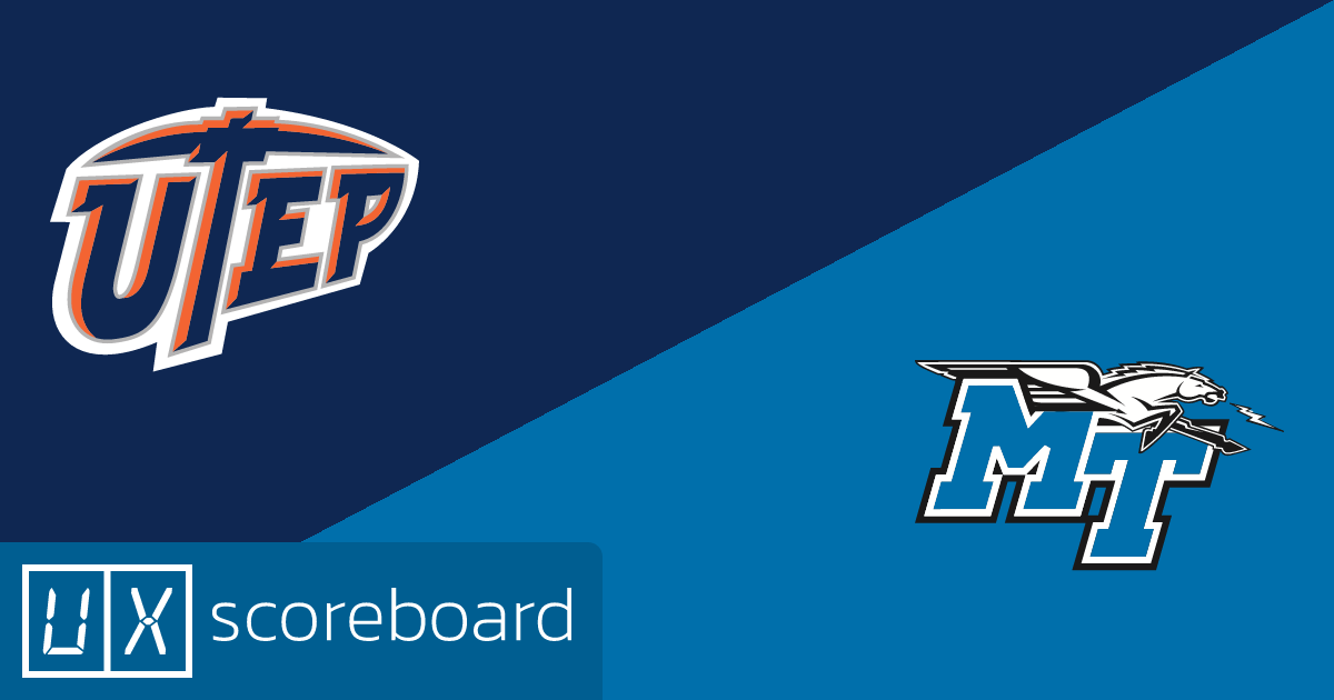 UTEP Miners vs Middle Tennessee Blue Raiders game highlights