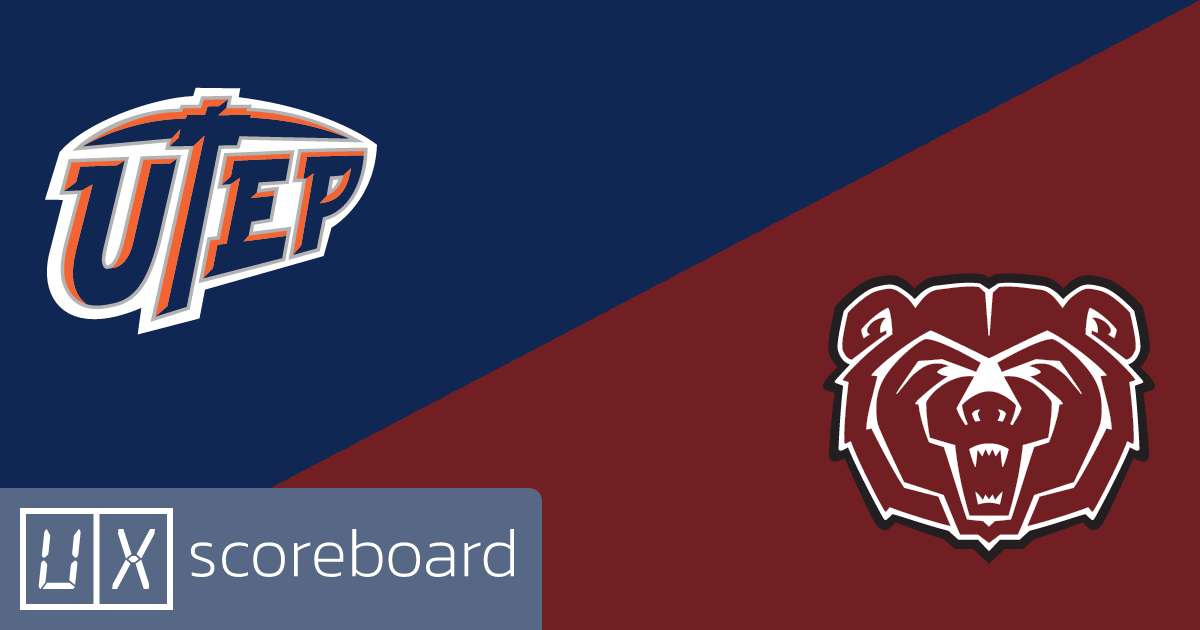 UTEP Miners vs Missouri State Bears game highlights