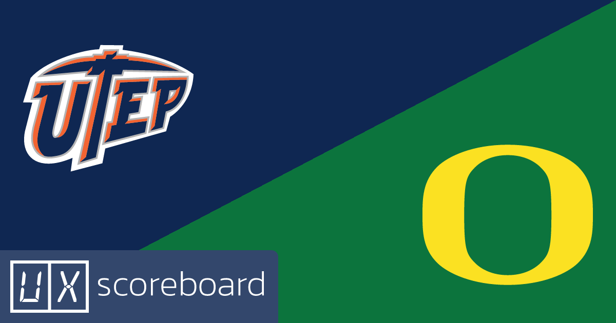 UTEP Miners vs Oregon Ducks game highlights