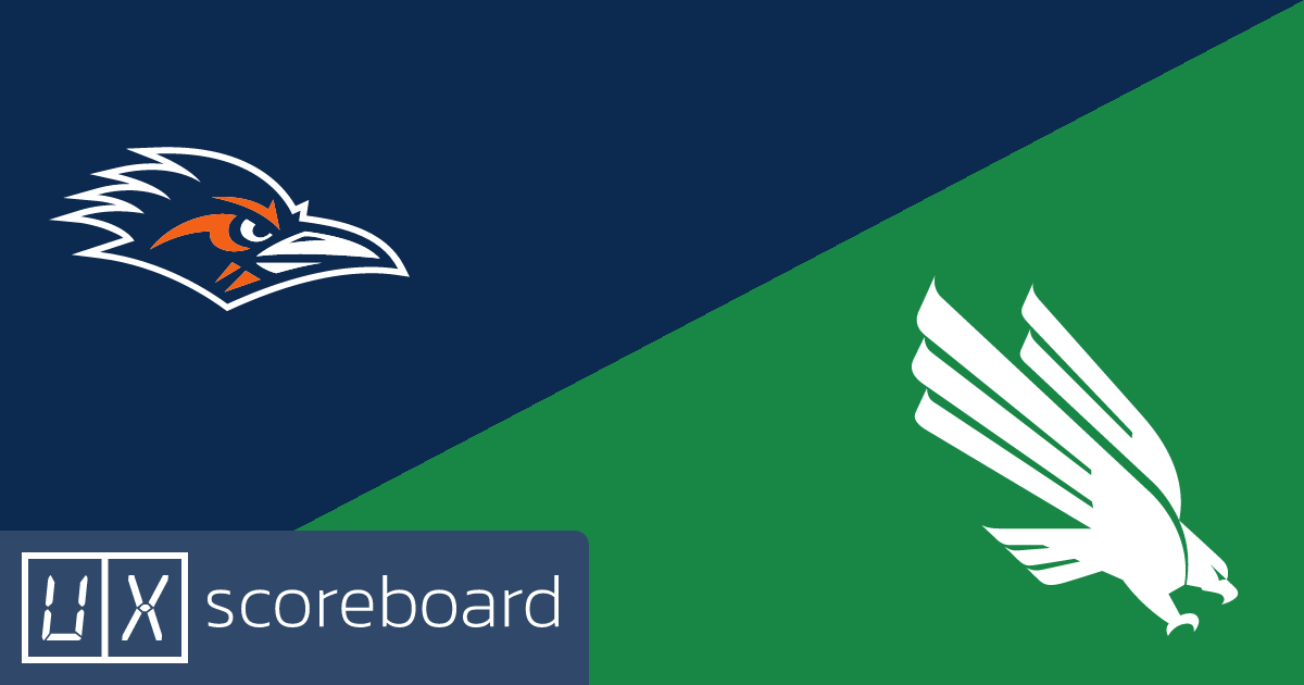 UTSA Roadrunners vs North Texas Mean Green game highlights