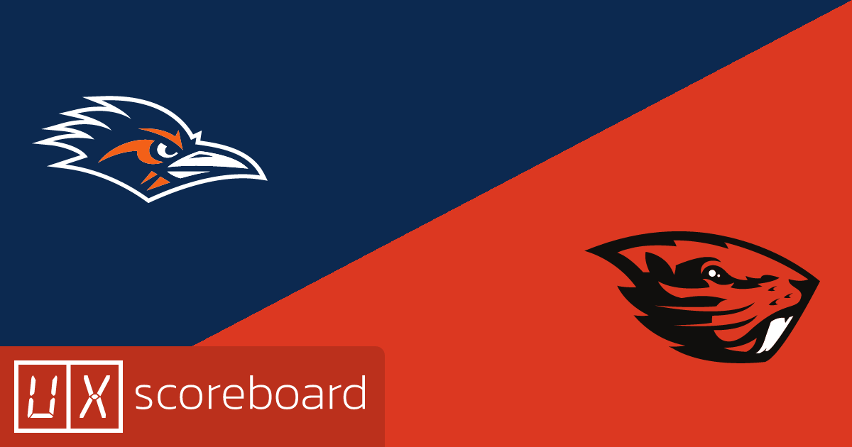 UTSA Roadrunners vs Oregon State Beavers game highlights