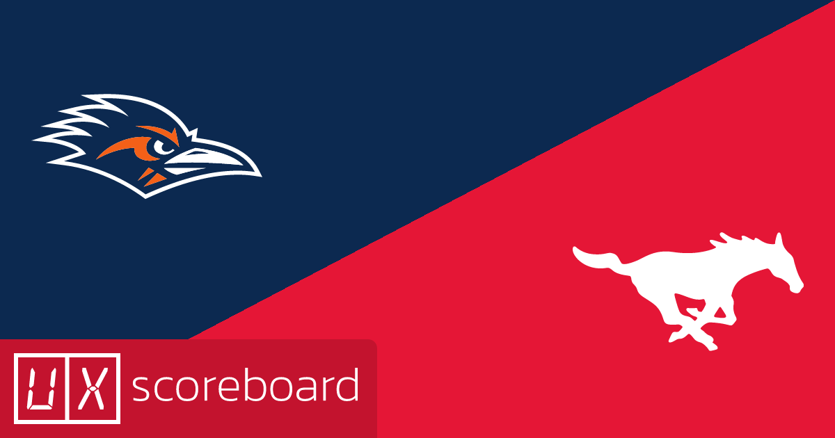 UTSA Roadrunners vs SMU Mustangs game highlights