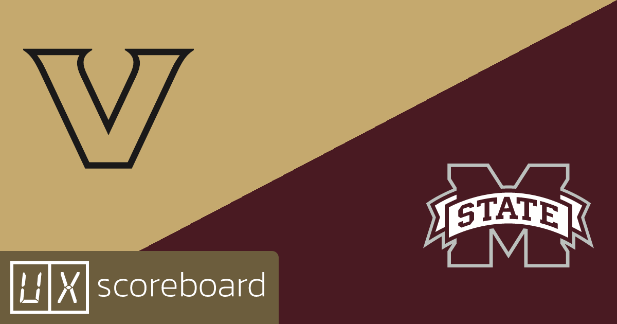 Vanderbilt Commodores vs Mississippi State Bulldogs game highlights