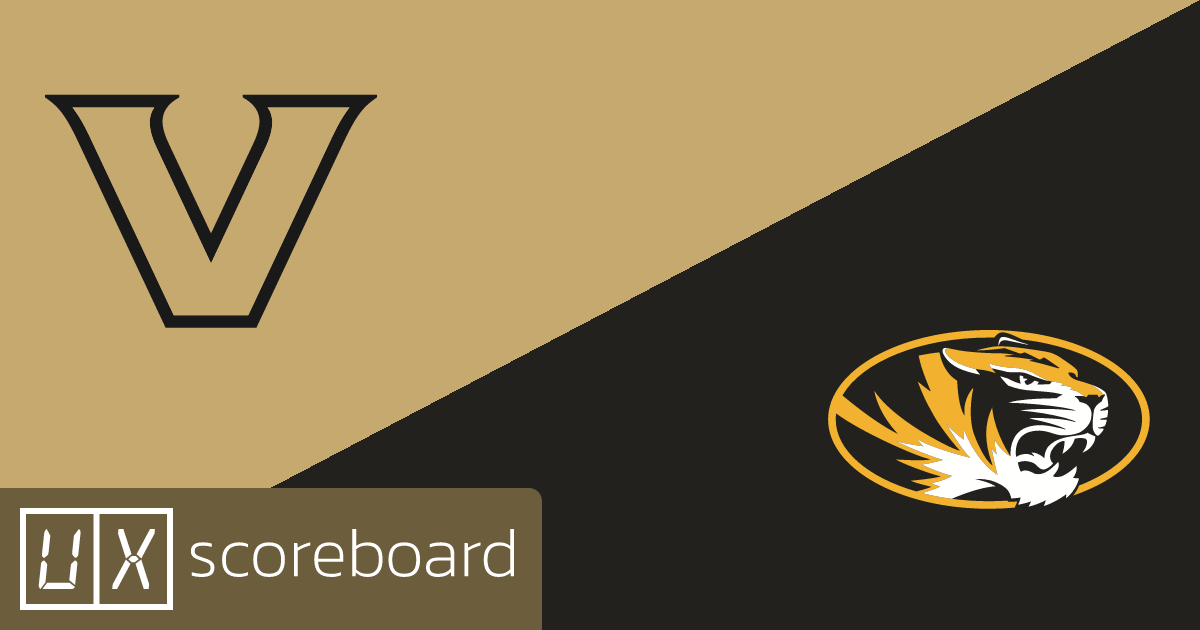 Vanderbilt Commodores vs Missouri Tigers game highlights