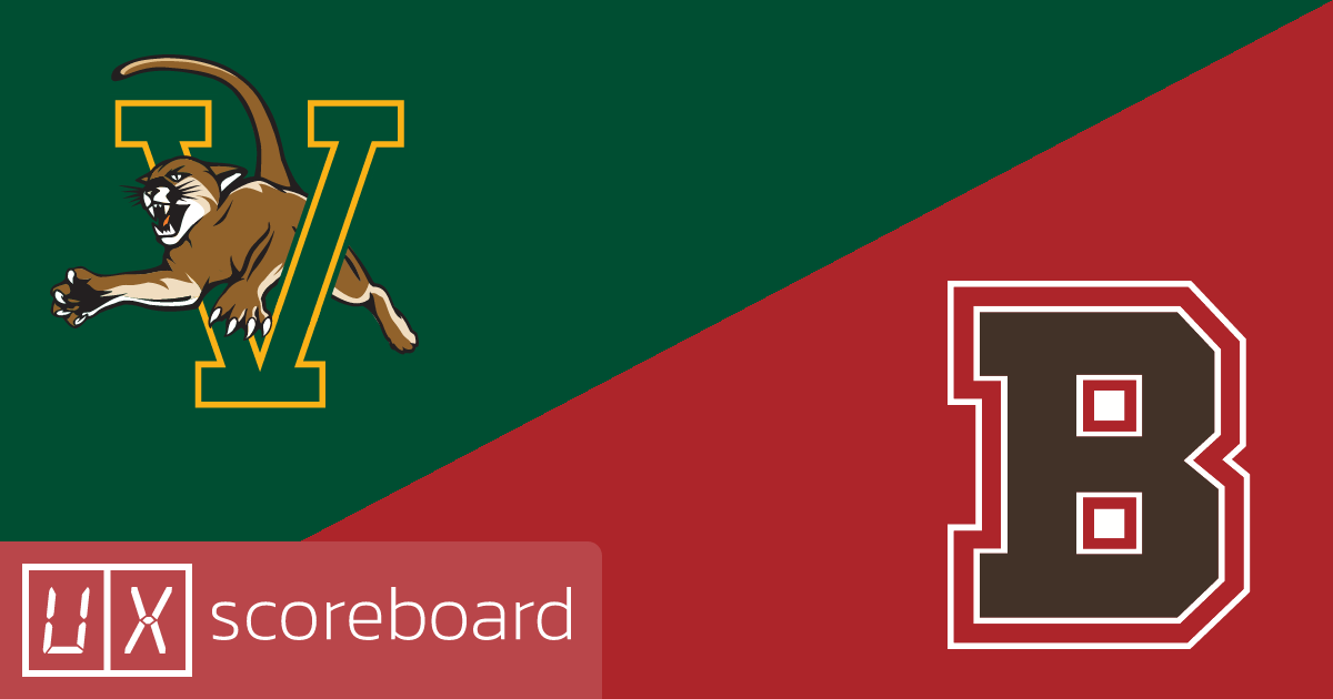 Vermont Catamounts vs Brown Bears game highlights