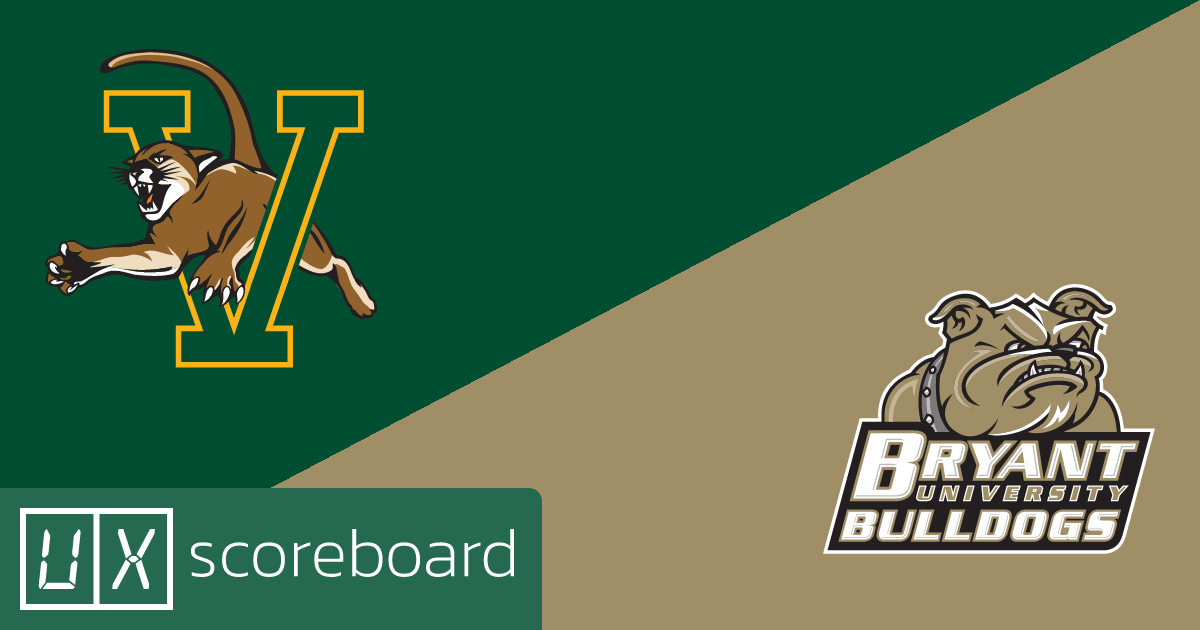 Vermont Catamounts vs Bryant Bulldogs game highlights