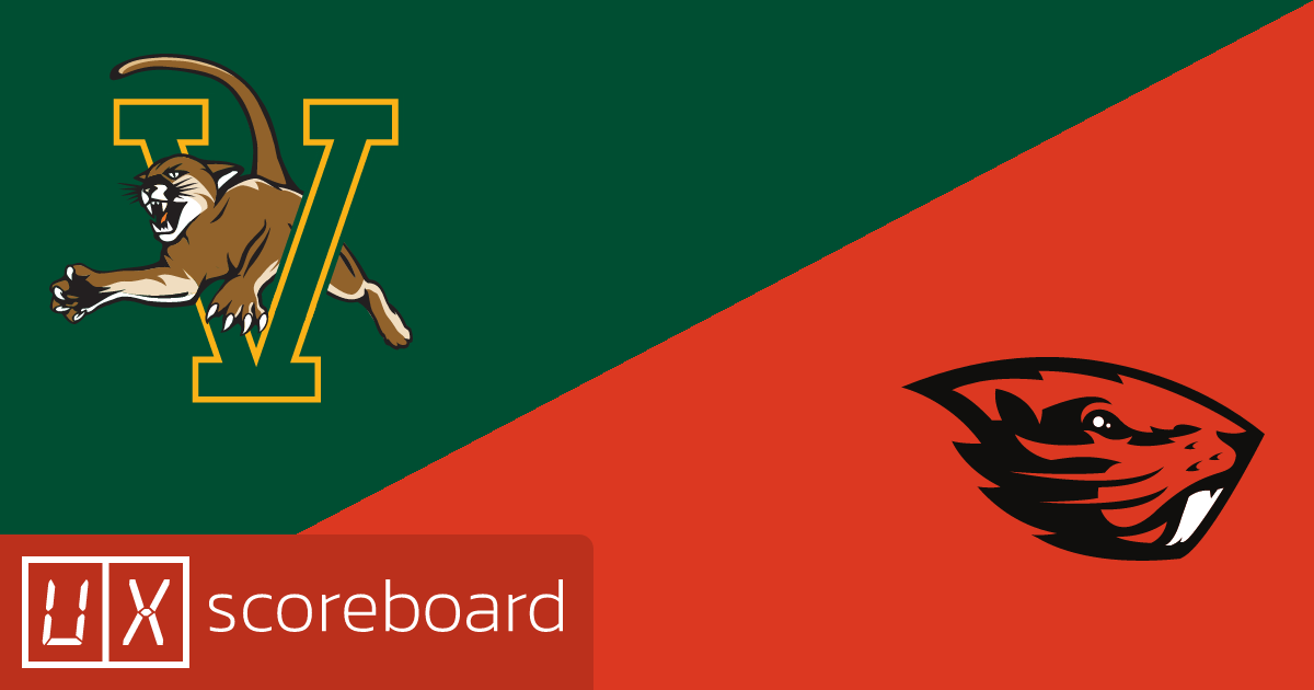 Vermont Catamounts vs Oregon State Beavers game highlights