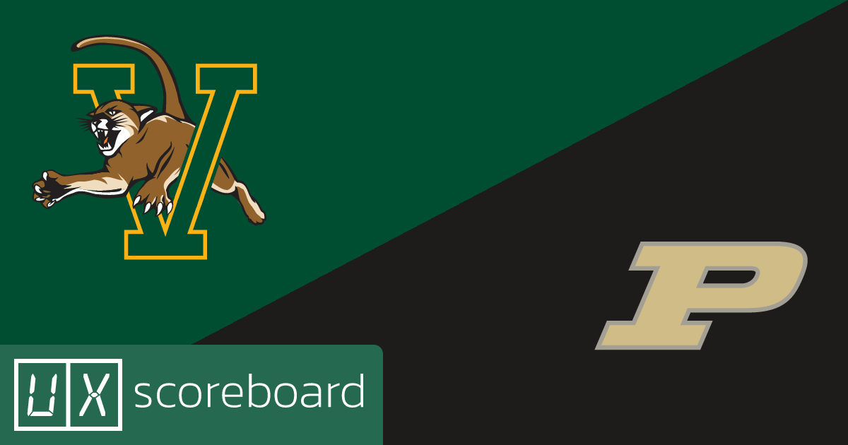 Vermont Catamounts vs Purdue Boilermakers game highlights
