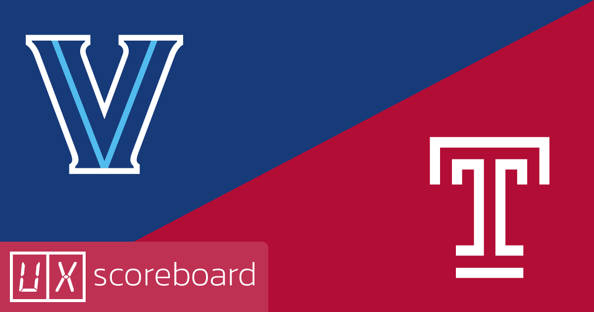 Villanova Wildcats vs Temple Owls game highlights