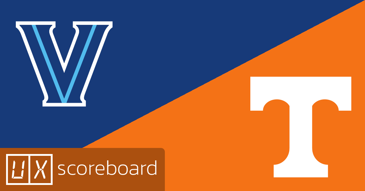 Villanova Wildcats vs Tennessee Volunteers game highlights