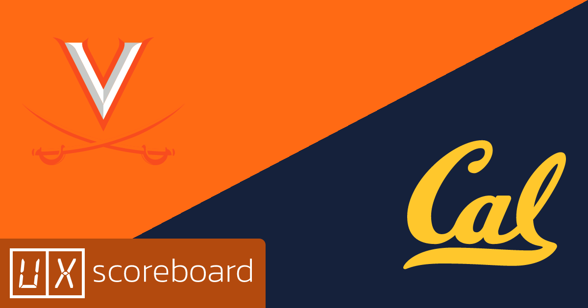 Virginia Cavaliers vs California Golden Bears game highlights