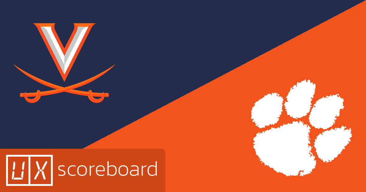 Virginia Cavaliers vs Clemson Tigers game highlights