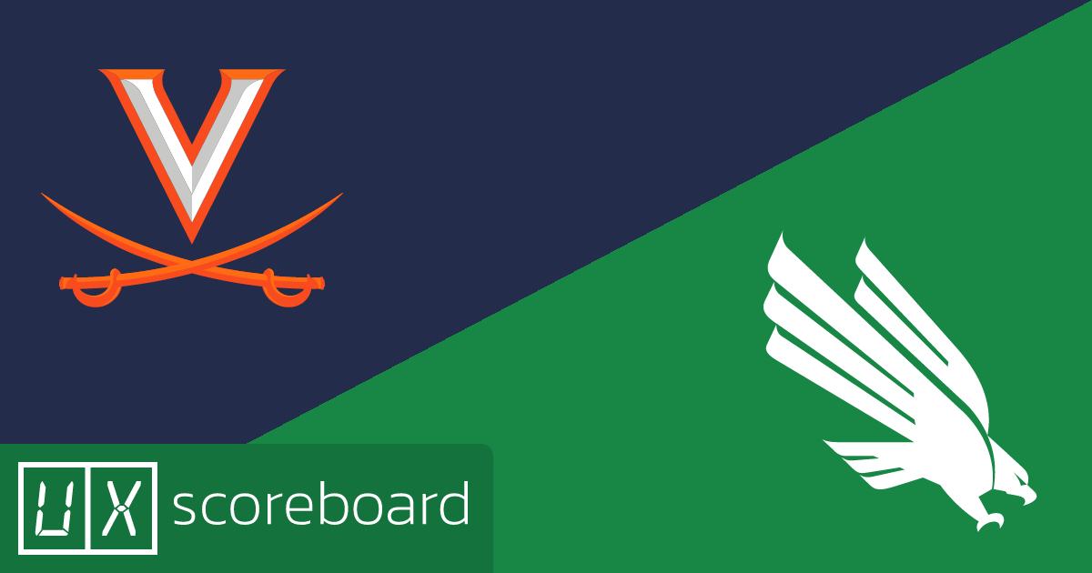 Virginia Cavaliers vs North Texas Mean Green game highlights