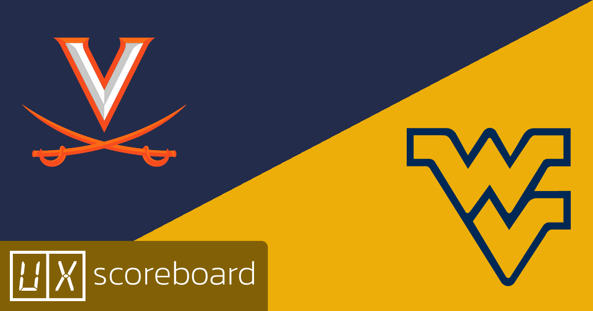 Virginia Cavaliers vs West Virginia Mountaineers game highlights