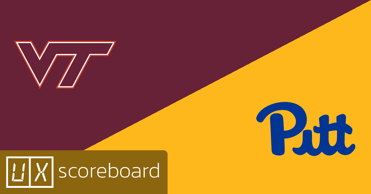 Virginia Tech Hokies vs Pittsburgh Panthers game highlights