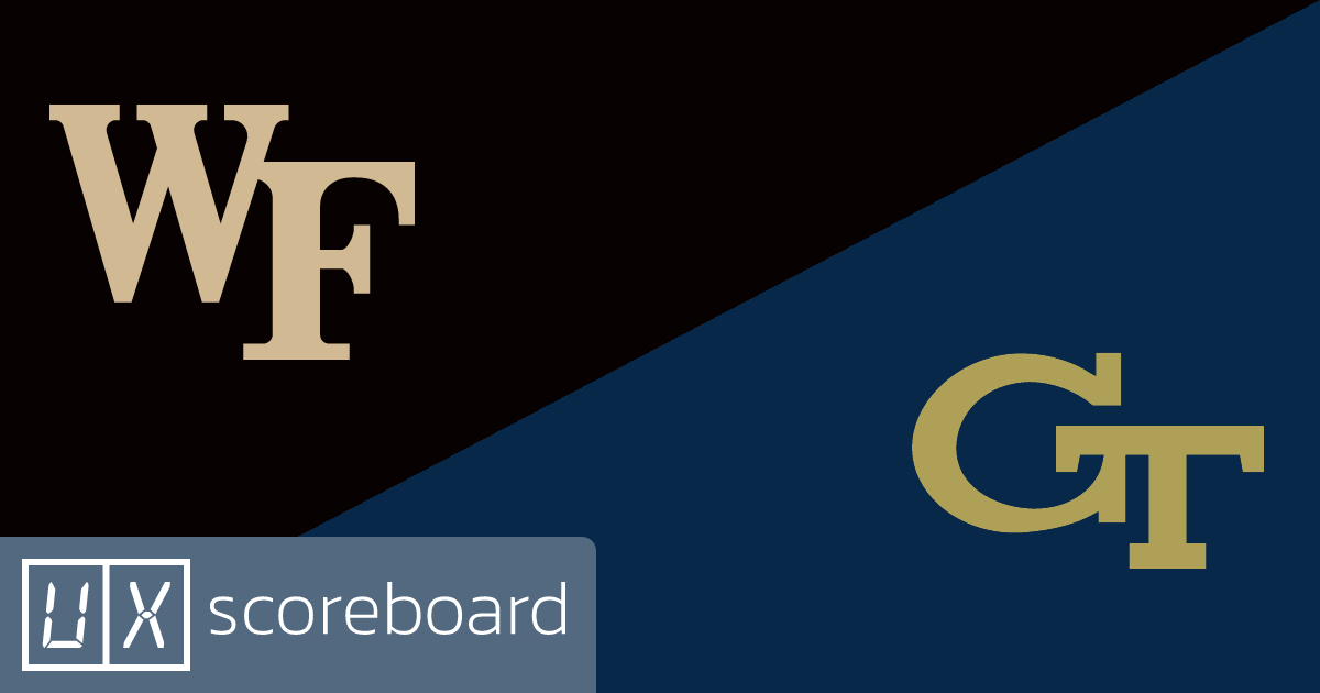 Wake Forest Demon Deacons vs Georgia Tech Yellow Jackets game highlights