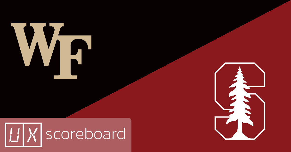 Wake Forest Demon Deacons vs Stanford Cardinal game highlights