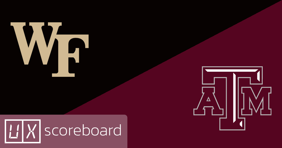 Wake Forest Demon Deacons vs Texas A&M Aggies game highlights