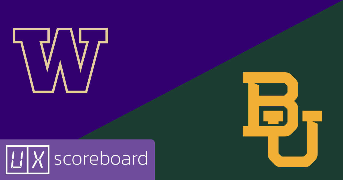 Washington Huskies vs Baylor Bears game highlights