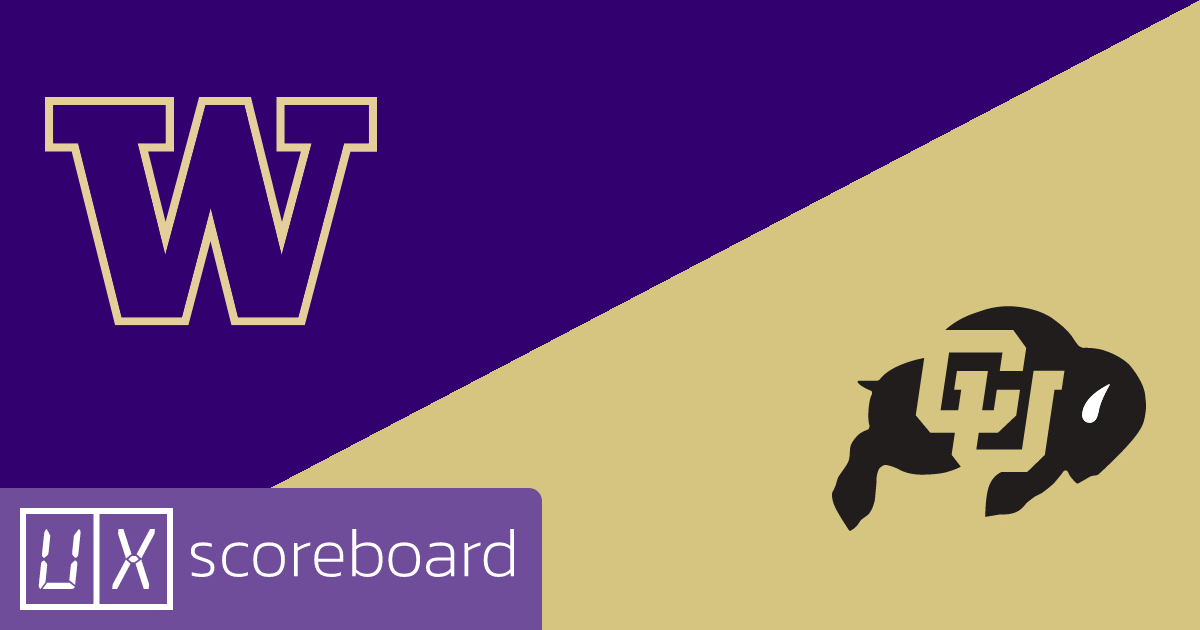 Washington Huskies vs Colorado Buffaloes game highlights
