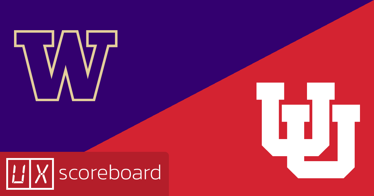 Washington Huskies vs Utah Utes game highlights