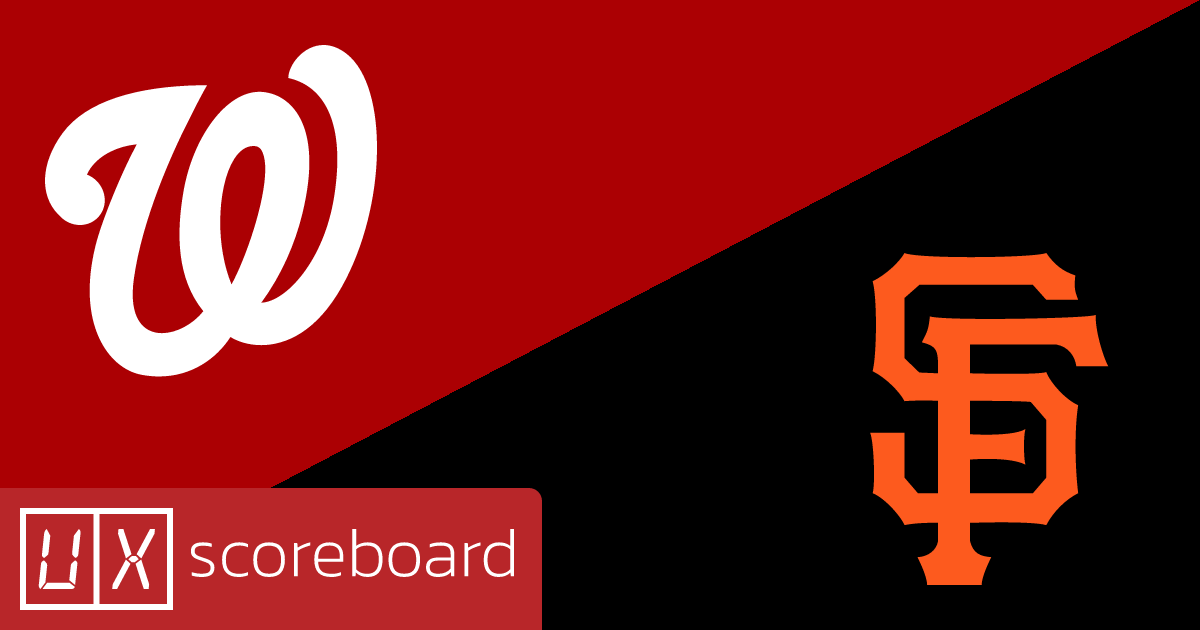 Washington Nationals vs San Francisco Giants game highlights