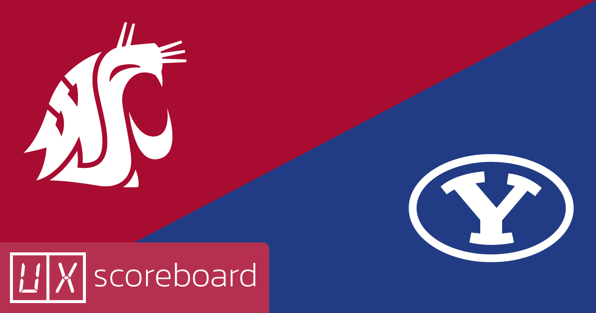 Washington State Cougars vs BYU Cougars game highlights