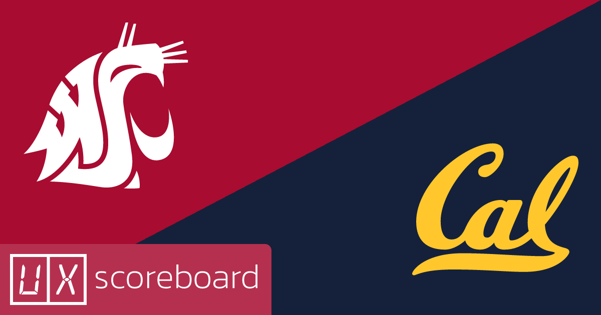 Washington State Cougars vs California Golden Bears game highlights