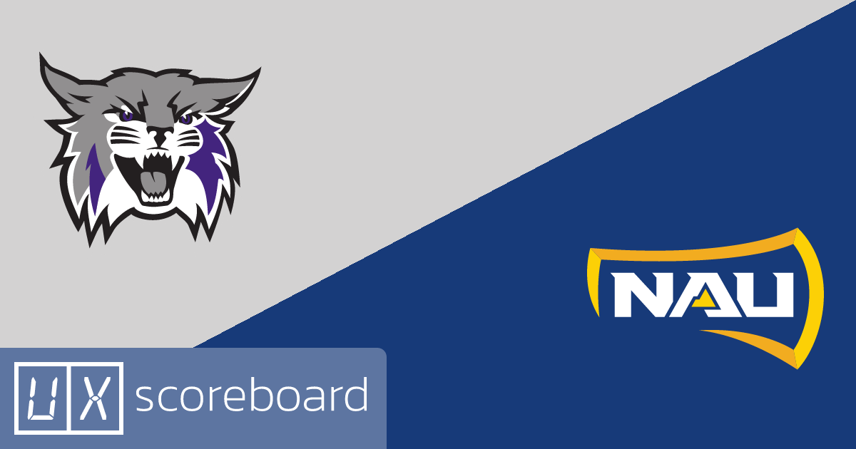 Weber State Wildcats vs Northern Arizona Lumberjacks game highlights