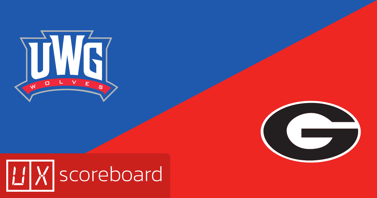 West Georgia Wolves vs Georgia Bulldogs game highlights