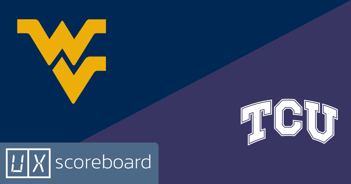 West Virginia Mountaineers vs TCU Horned Frogs game highlights