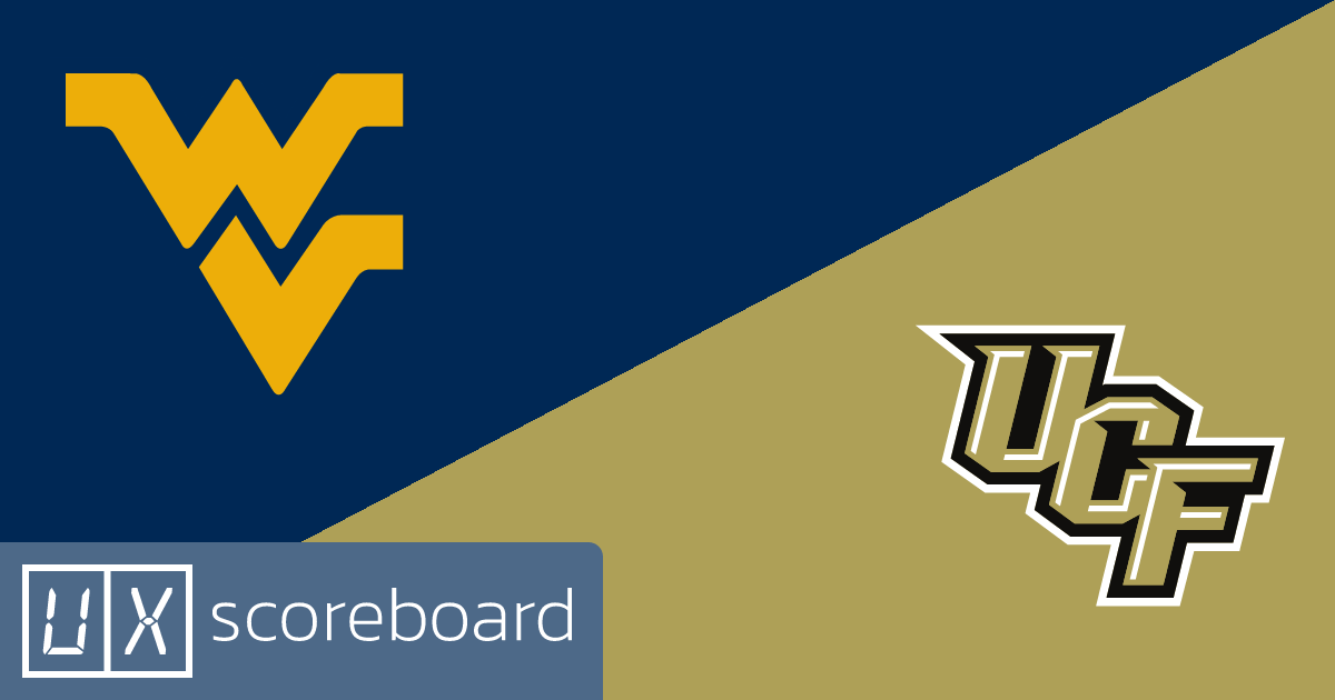 West Virginia Mountaineers vs UCF Knights game highlights