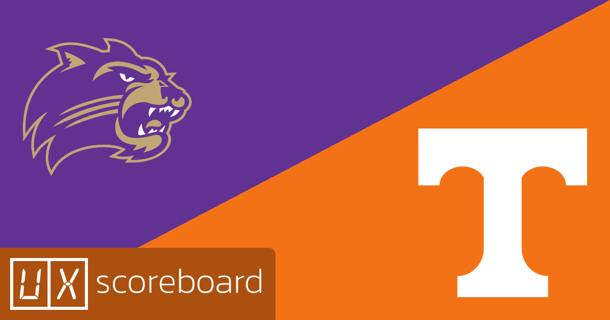 Western Carolina Catamounts vs Tennessee Volunteers game highlights